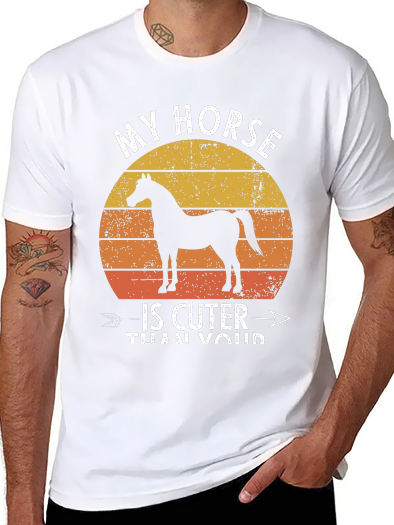 My Horse is Cuter Than Yours Graphic Tee