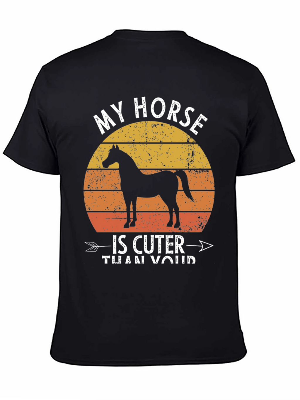 My Horse is Cuter Than Yours Graphic Tee