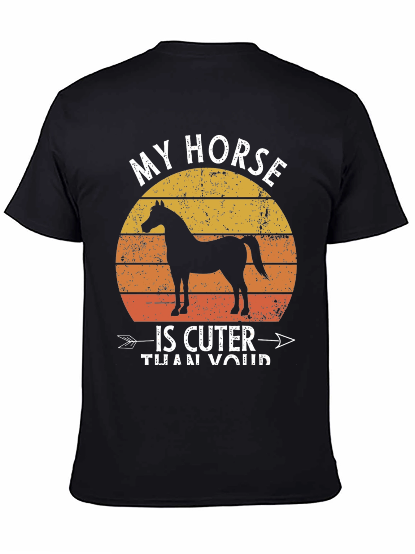 My Horse is Cuter Than Yours Graphic Tee