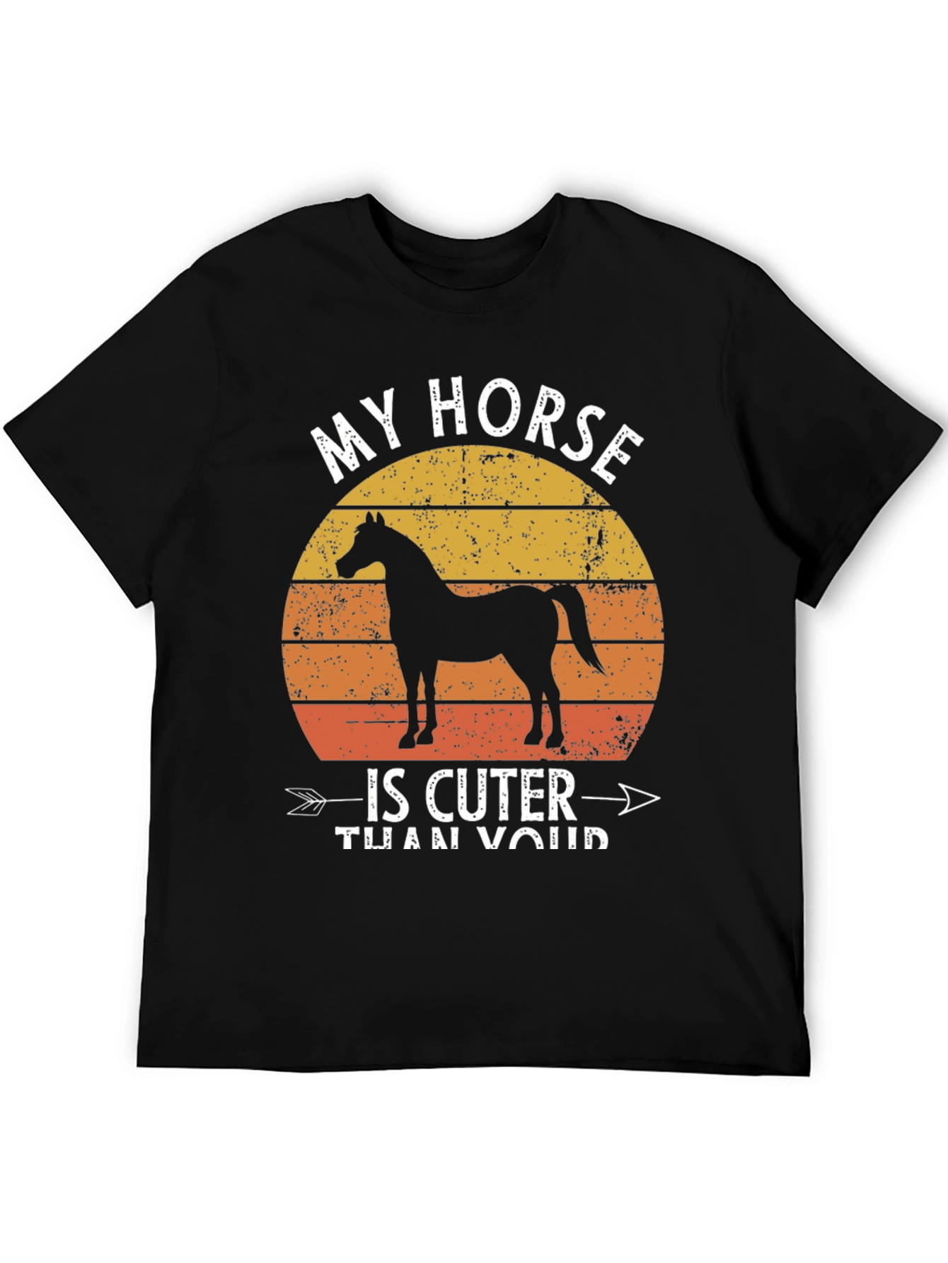 My Horse is Cuter Than Yours Graphic Tee