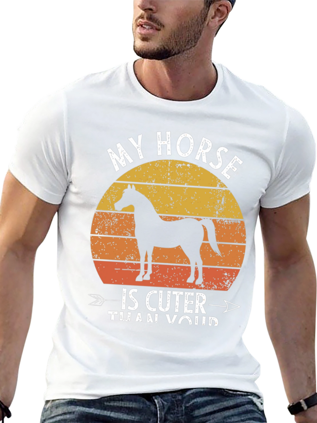 My Horse is Cuter Than Yours Graphic Tee