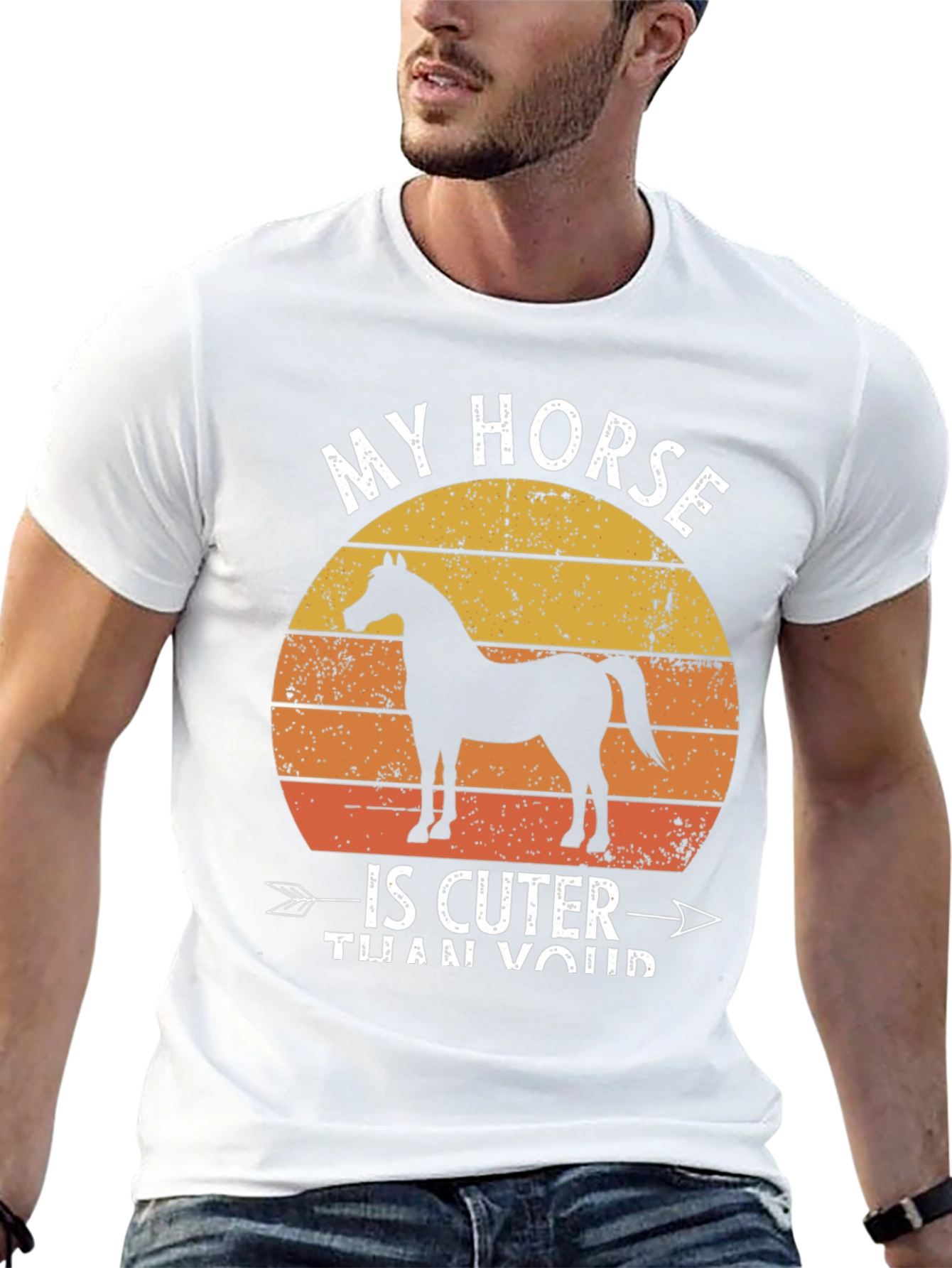 My Horse is Cuter Than Yours Graphic Tee