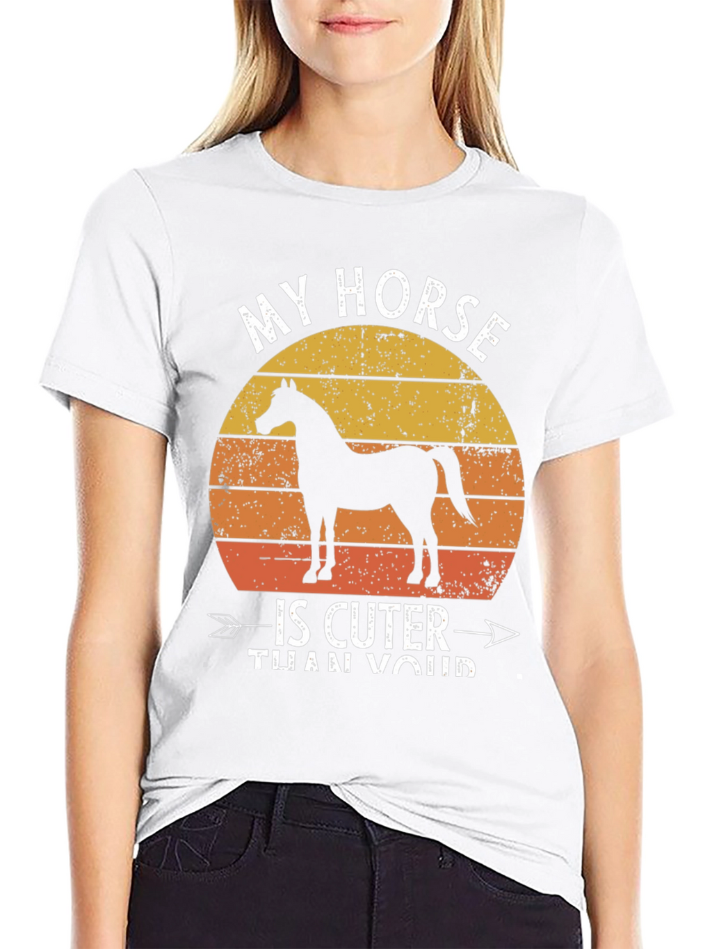 My Horse is Cuter Than Yours Graphic Tee