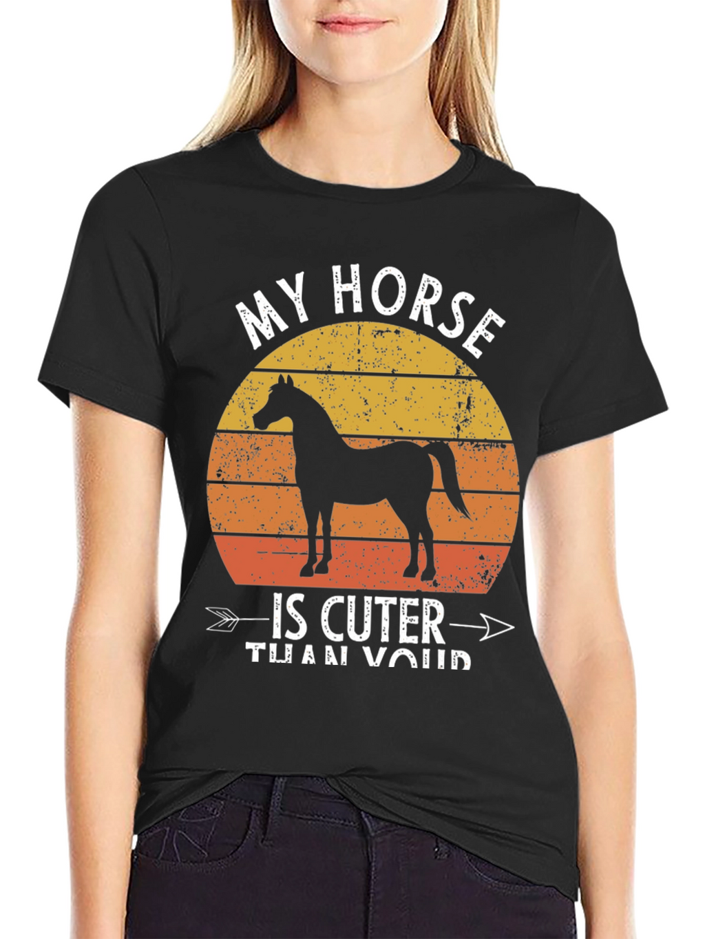 My Horse is Cuter Than Yours Graphic Tee