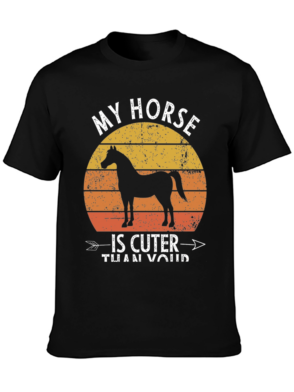 My Horse is Cuter Than Yours Graphic Tee