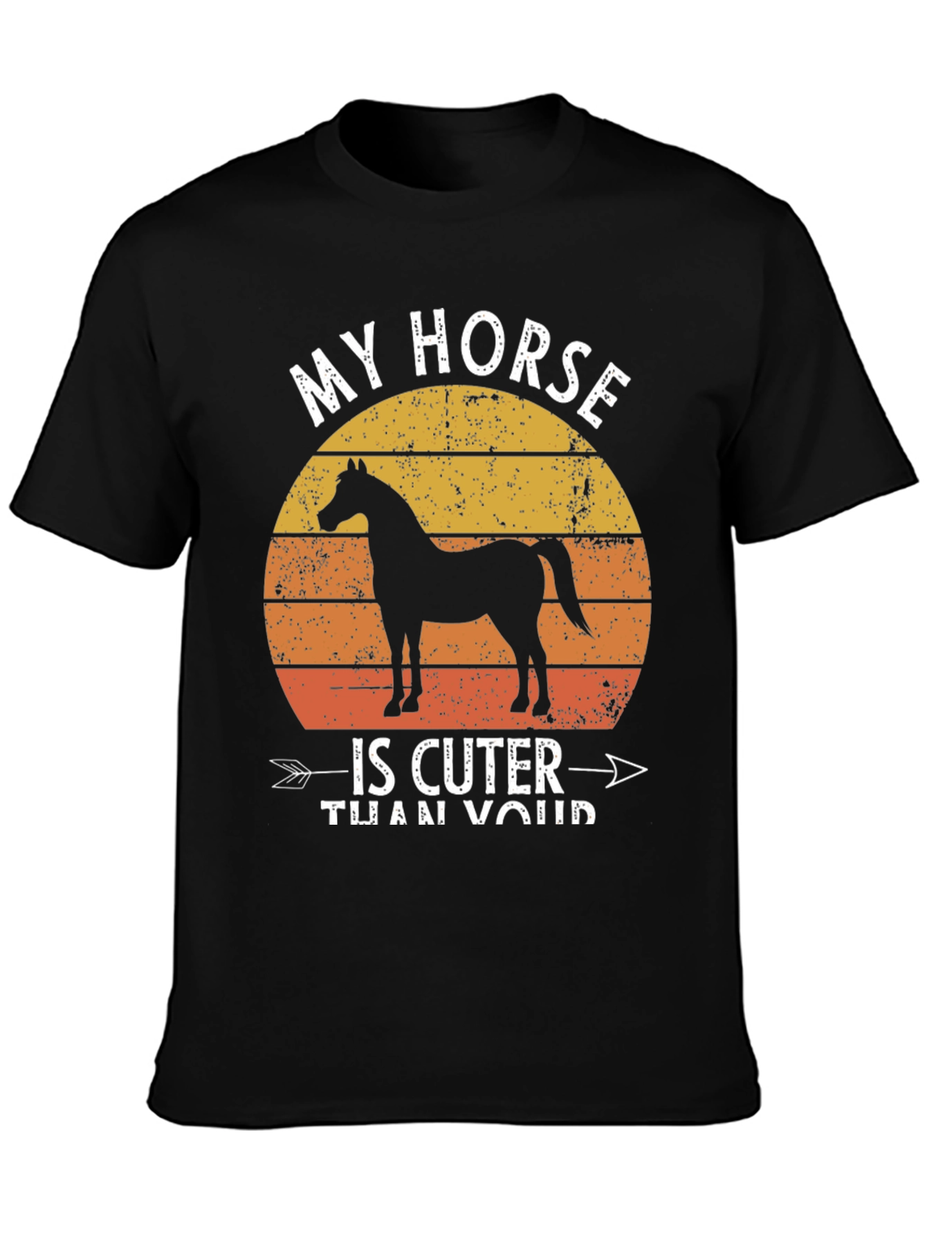 My Horse is Cuter Than Yours Graphic Tee