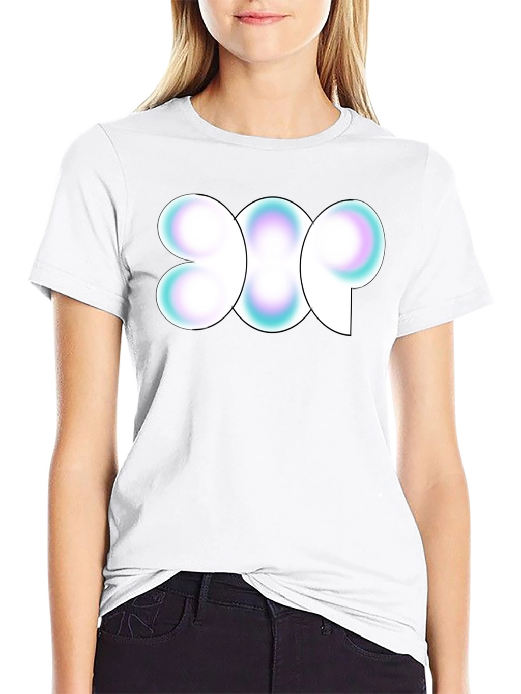 Abstract Graphic Tee - Modern Minimalist Design