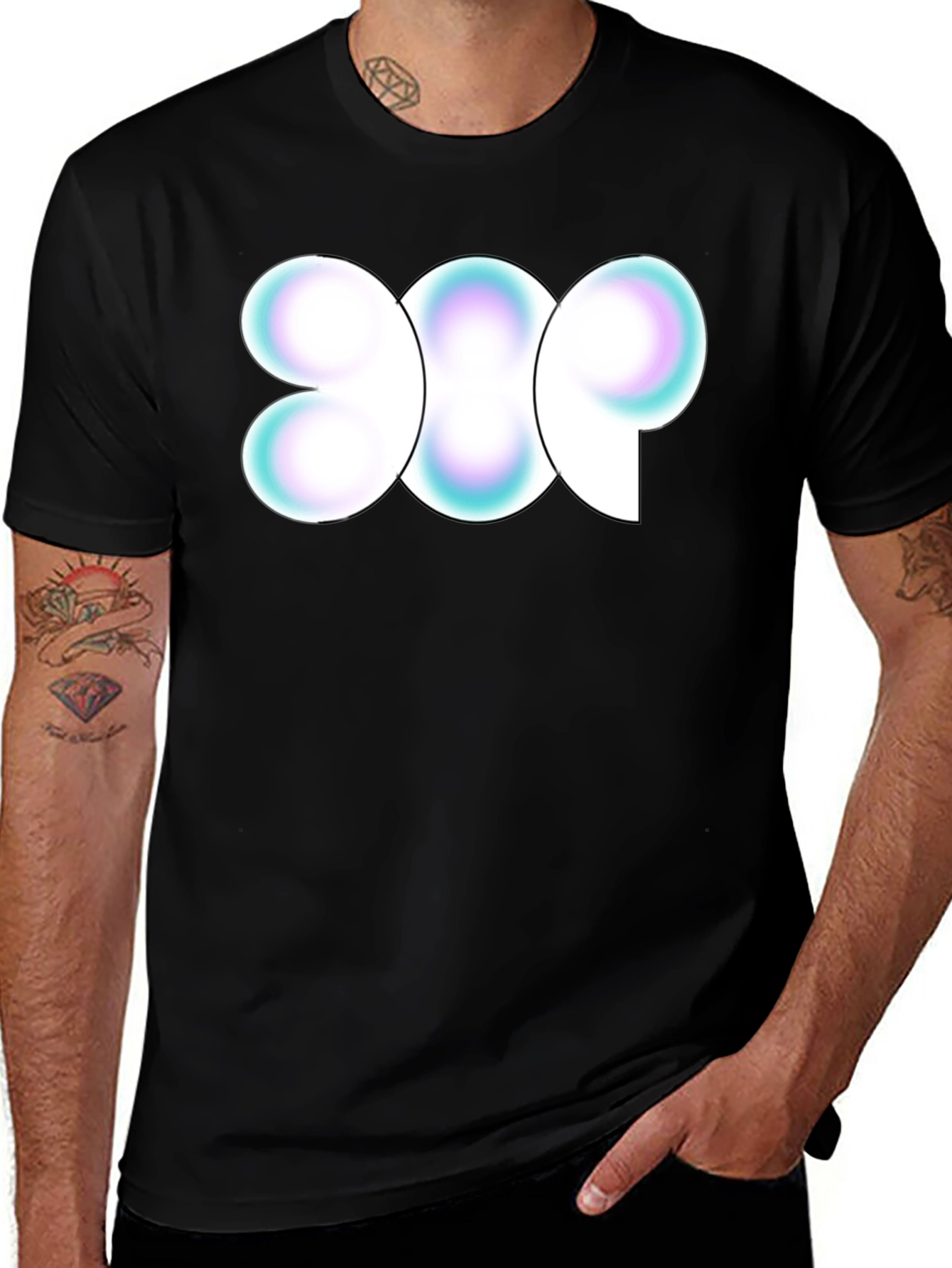 Abstract Graphic Tee - Modern Minimalist Design