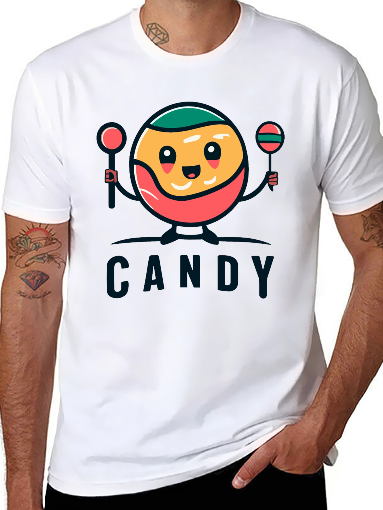 Fun Candy Graphic T-Shirt