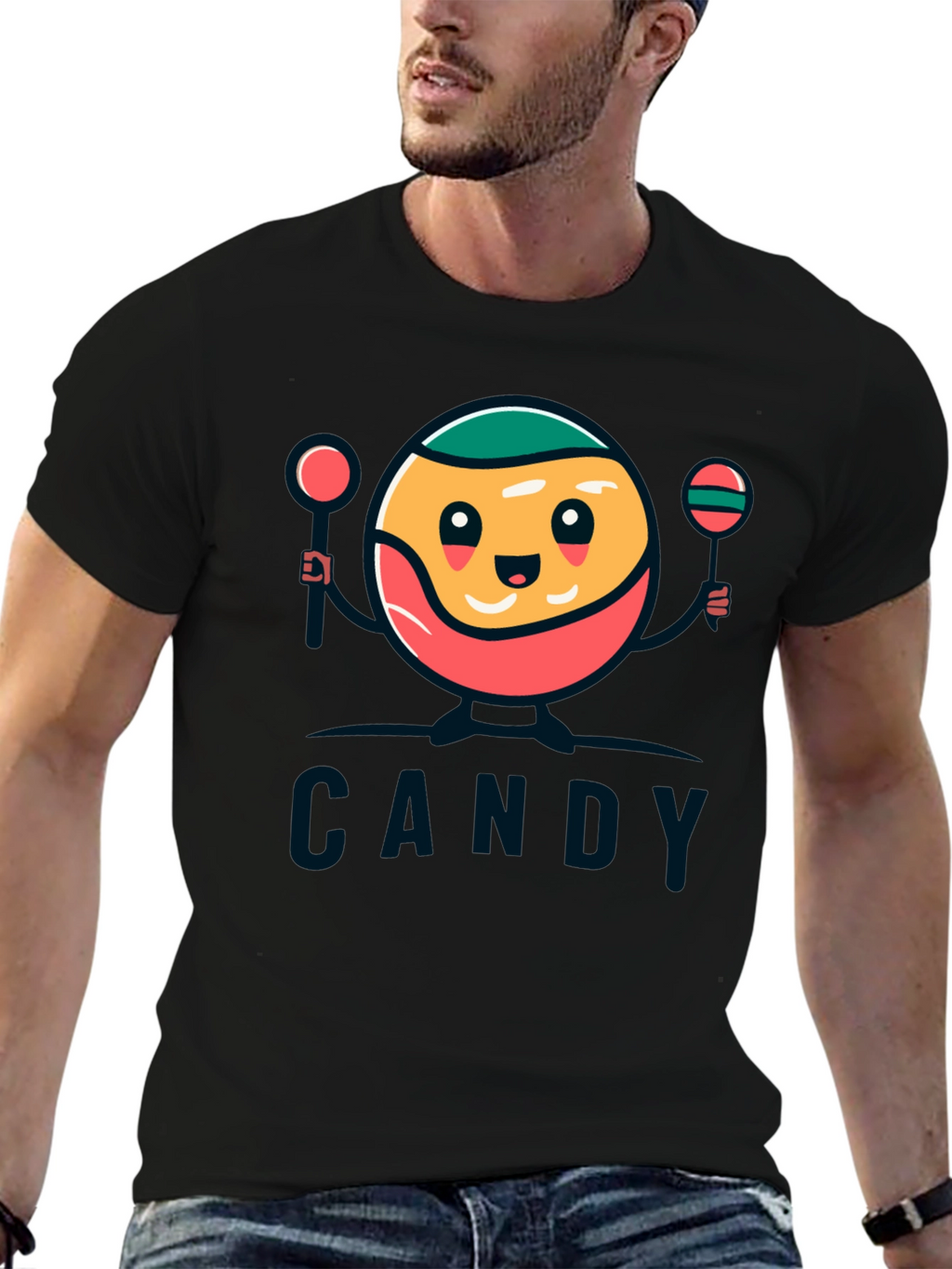 Fun Candy Graphic T-Shirt