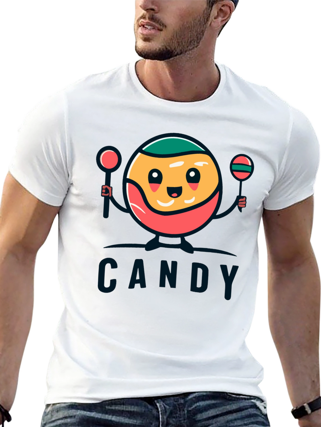 Fun Candy Graphic T-Shirt