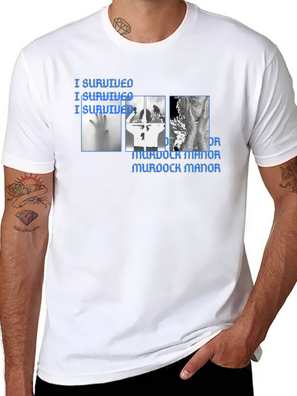 Murdock Manor I Survived Graphic T-Shirt
