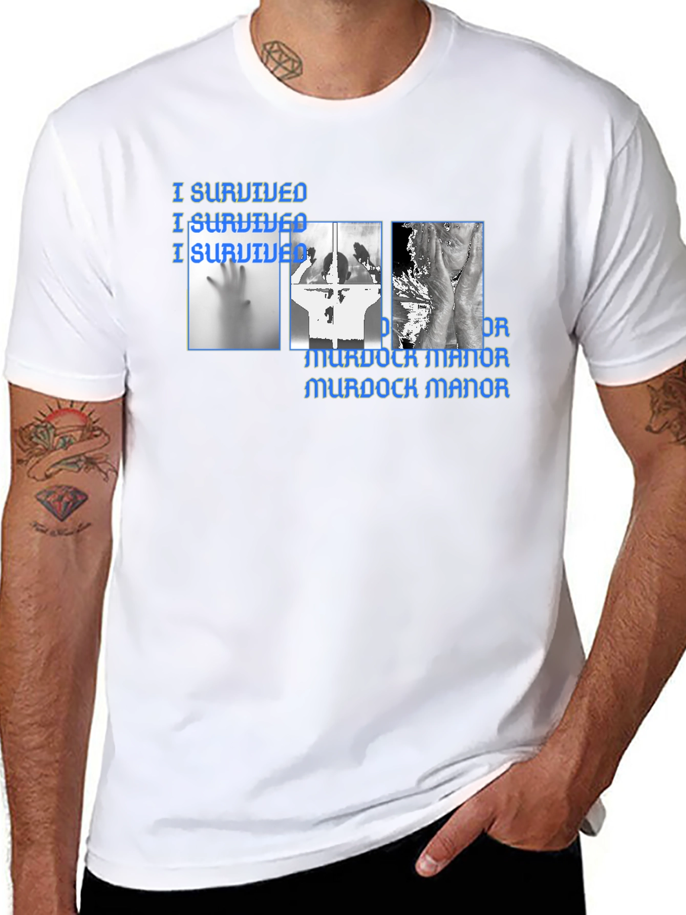 Murdock Manor I Survived Graphic T-Shirt