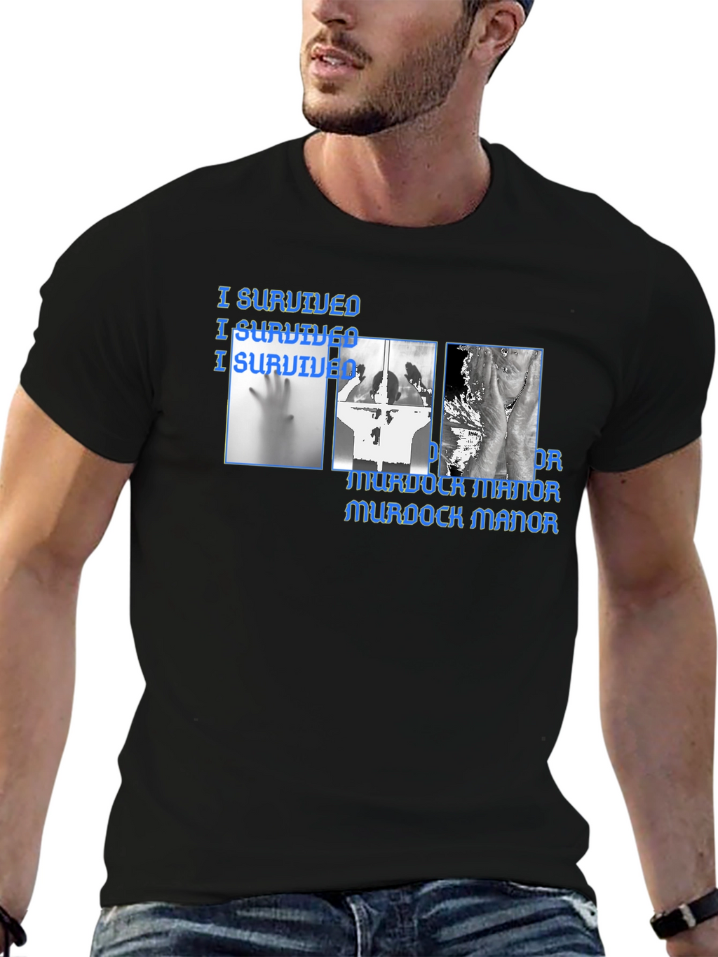 Murdock Manor I Survived Graphic T-Shirt