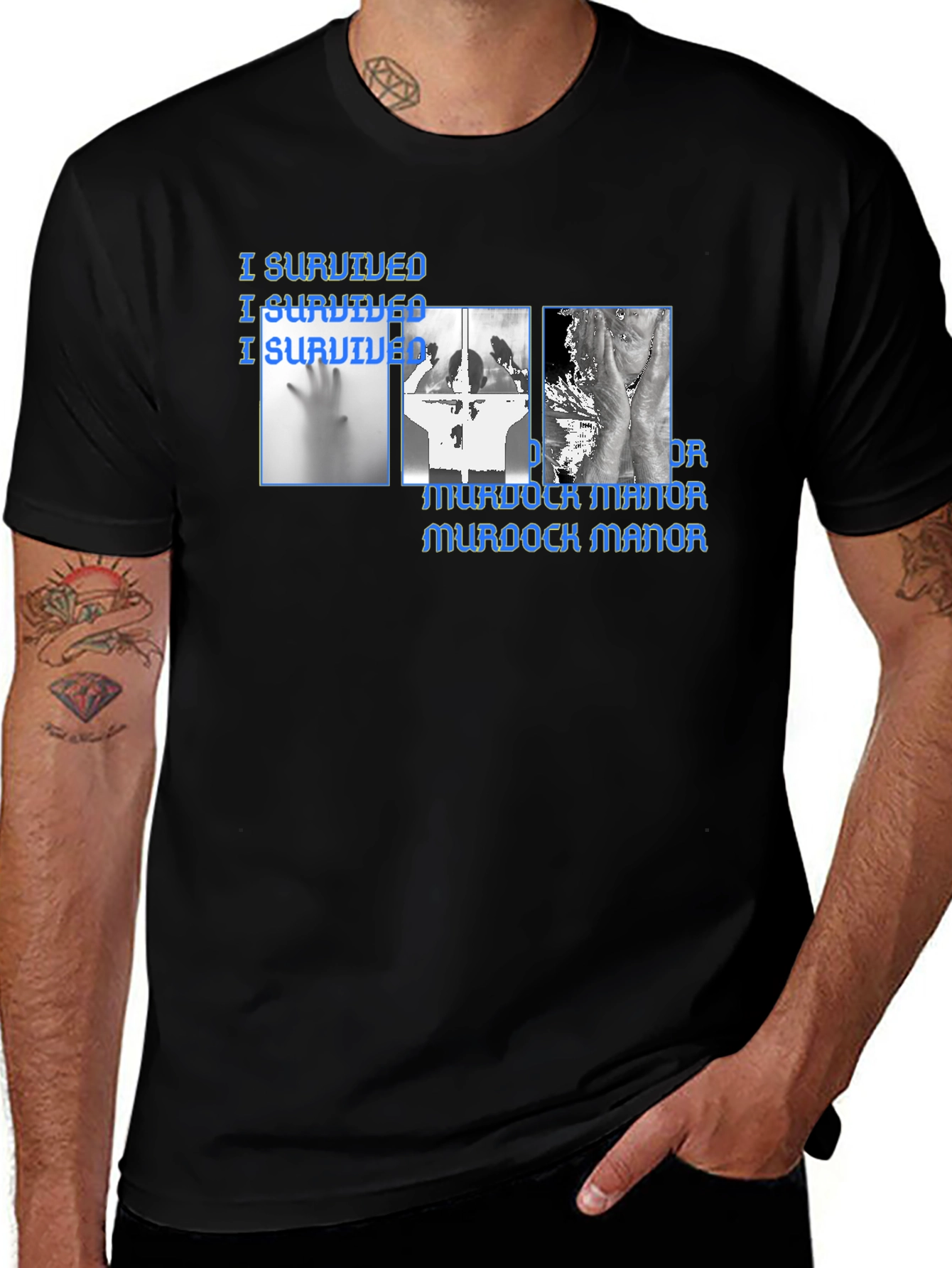 Murdock Manor I Survived Graphic T-Shirt