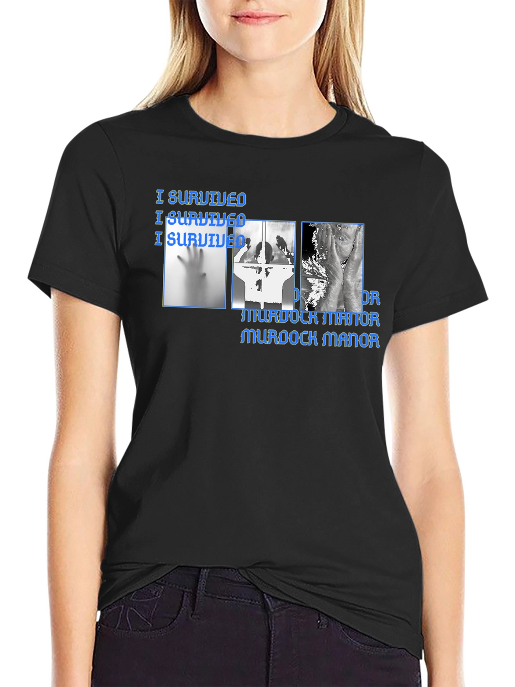 Murdock Manor I Survived Graphic T-Shirt
