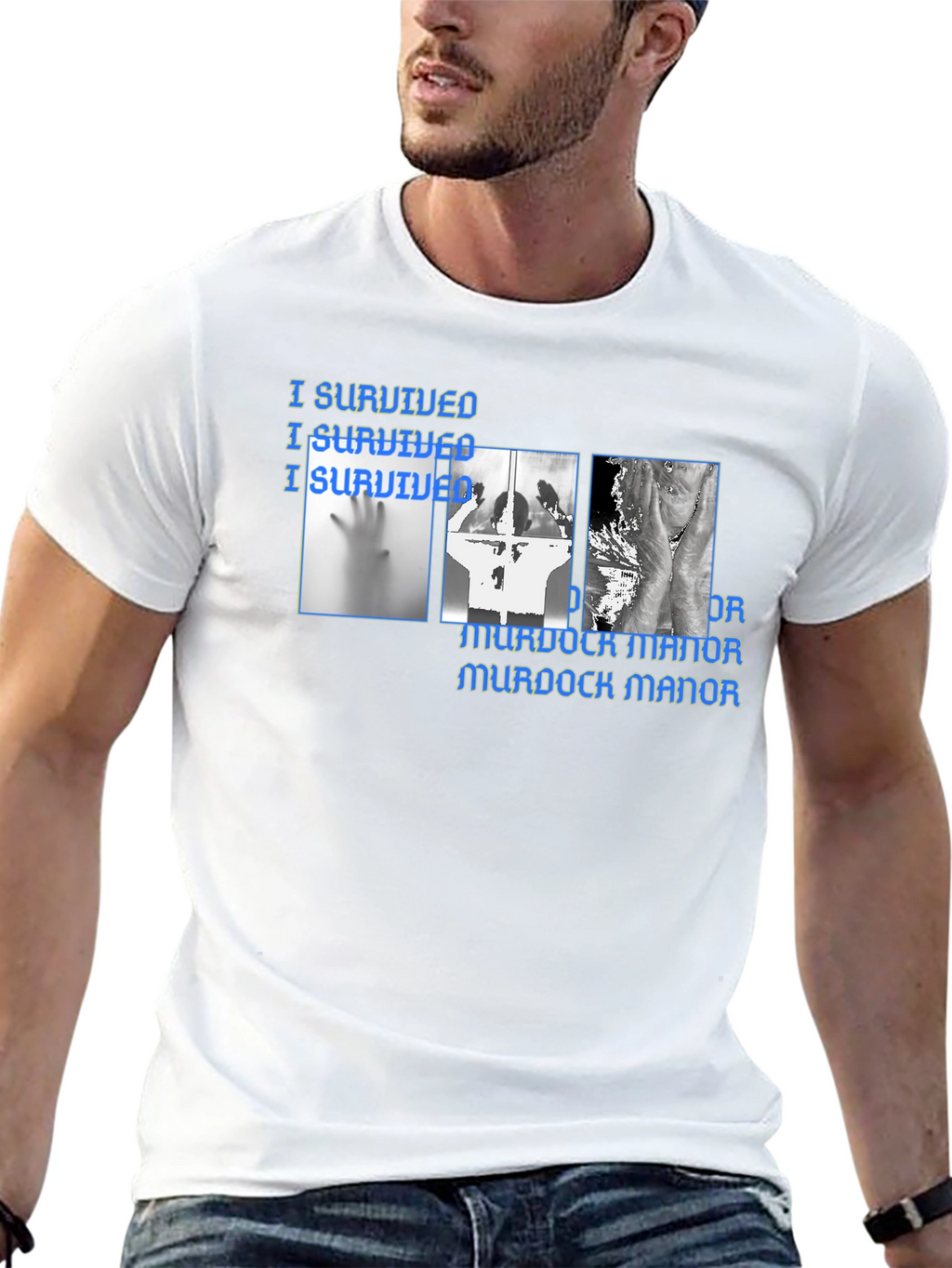 Murdock Manor I Survived Graphic T-Shirt