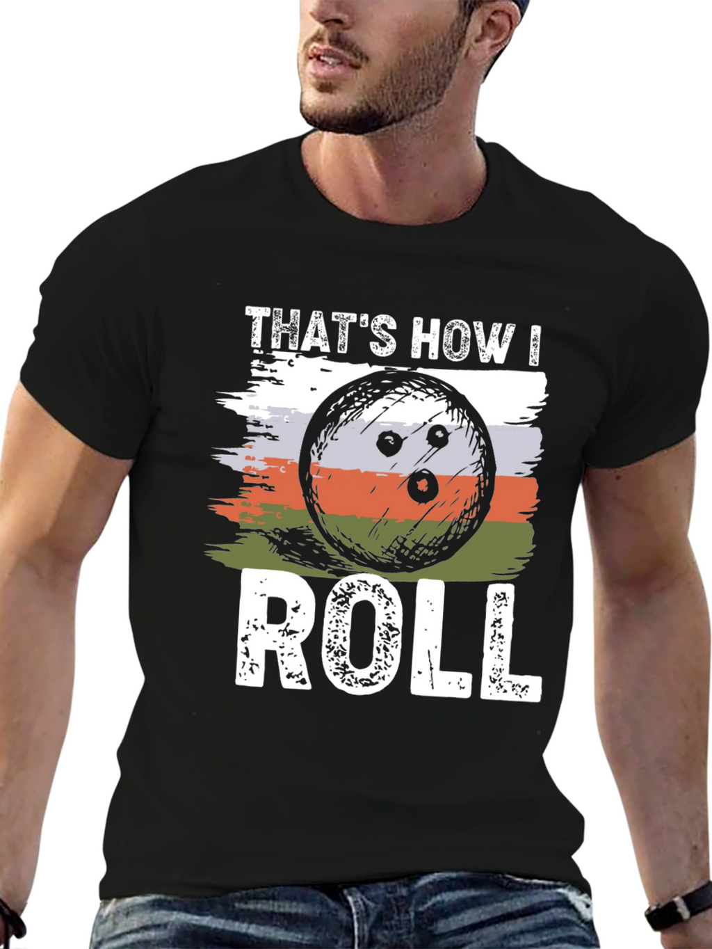 Thats How I Roll Bowling T-Shirt