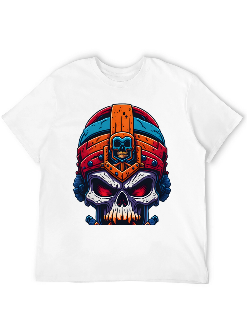 Skull Warrior Graphic Tee