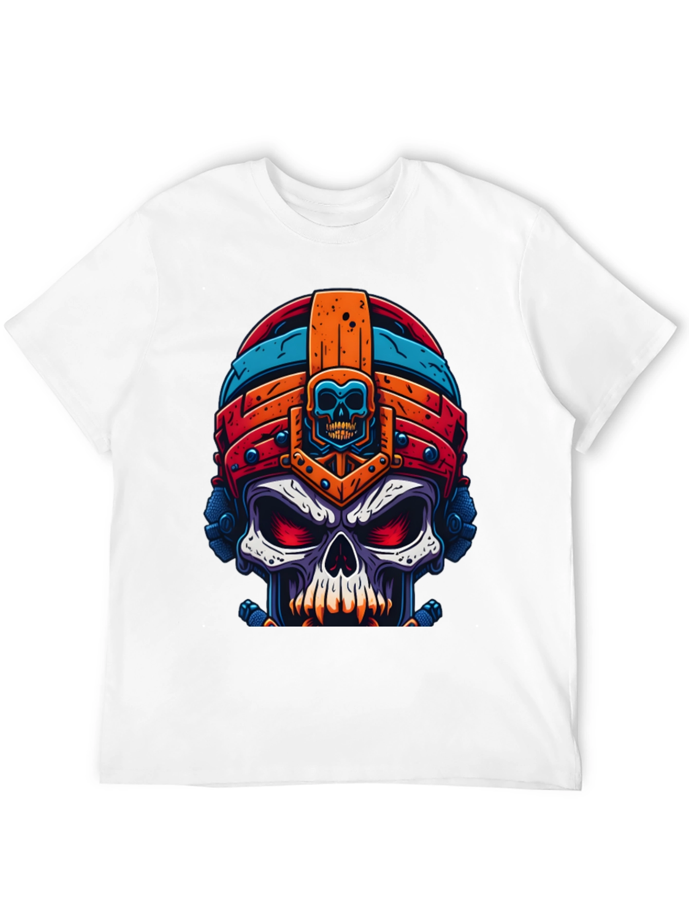 Skull Warrior Graphic Tee