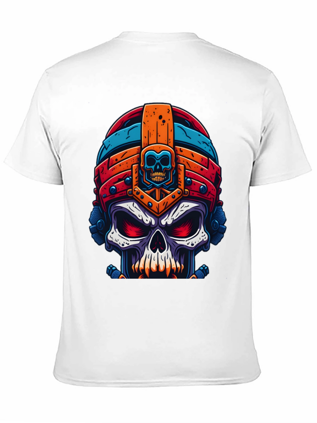Skull Warrior Graphic Tee