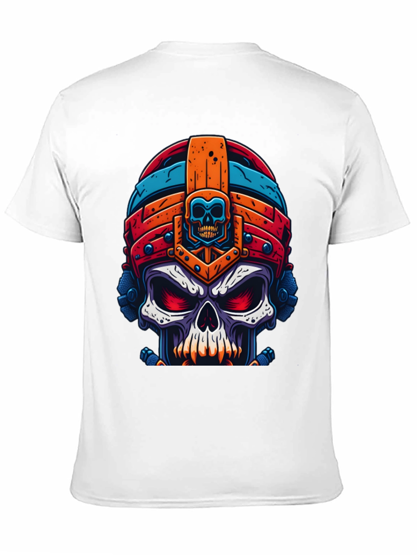 Skull Warrior Graphic Tee
