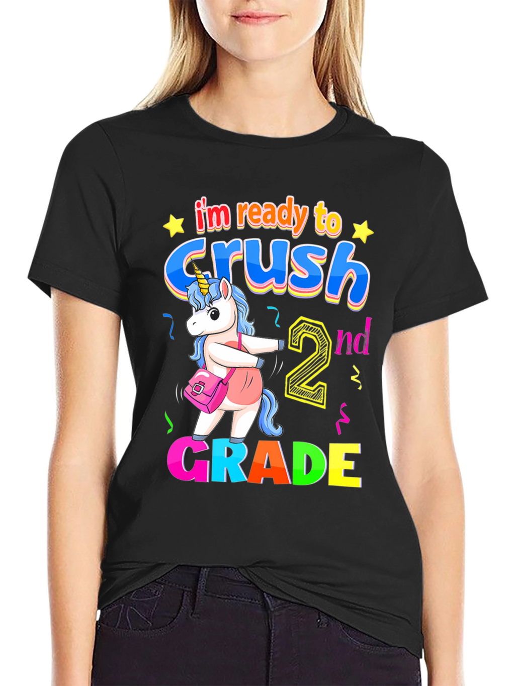 Crush 2nd Grade Unicorn T-Shirt