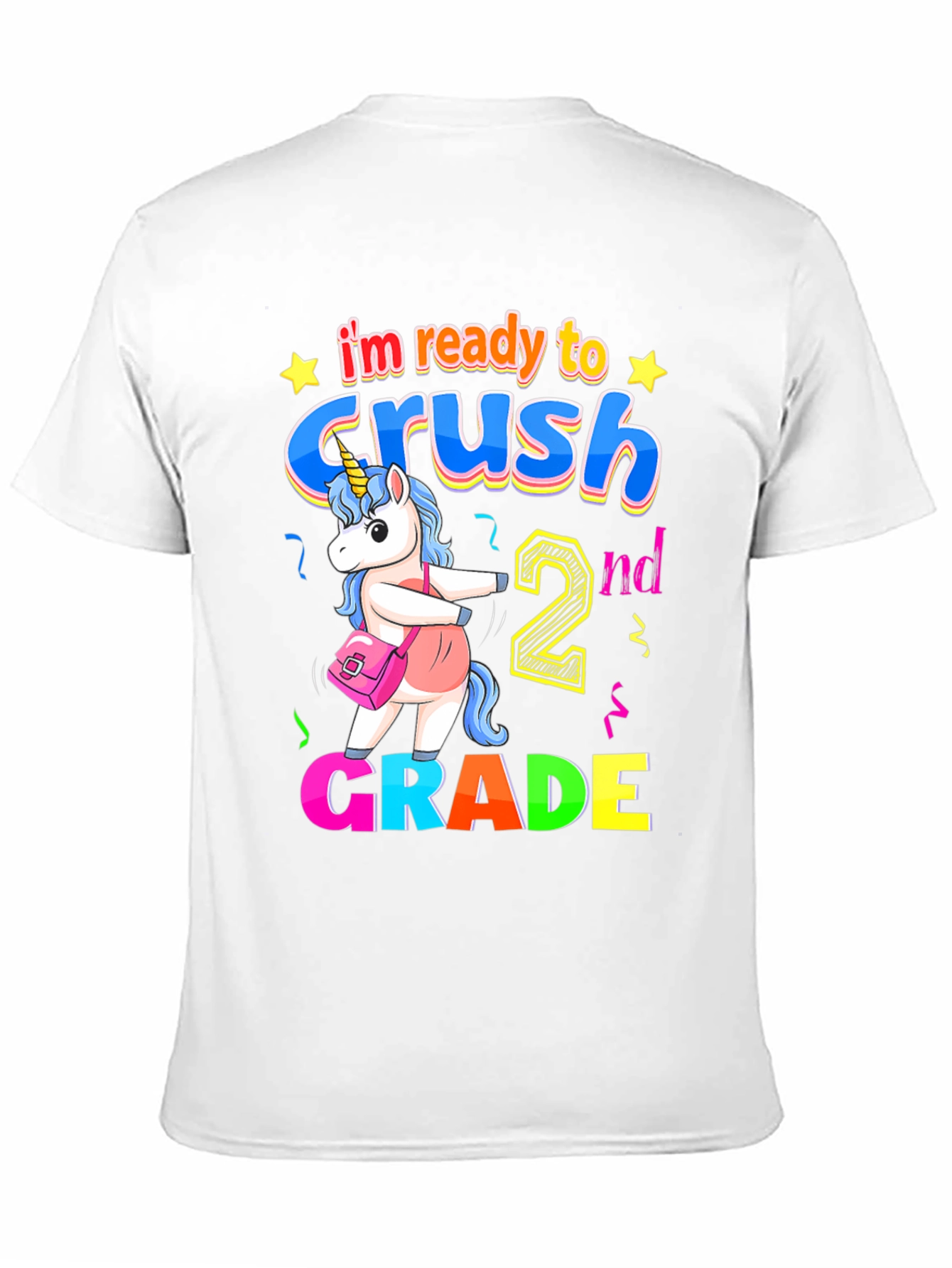 Crush 2nd Grade Unicorn T-Shirt