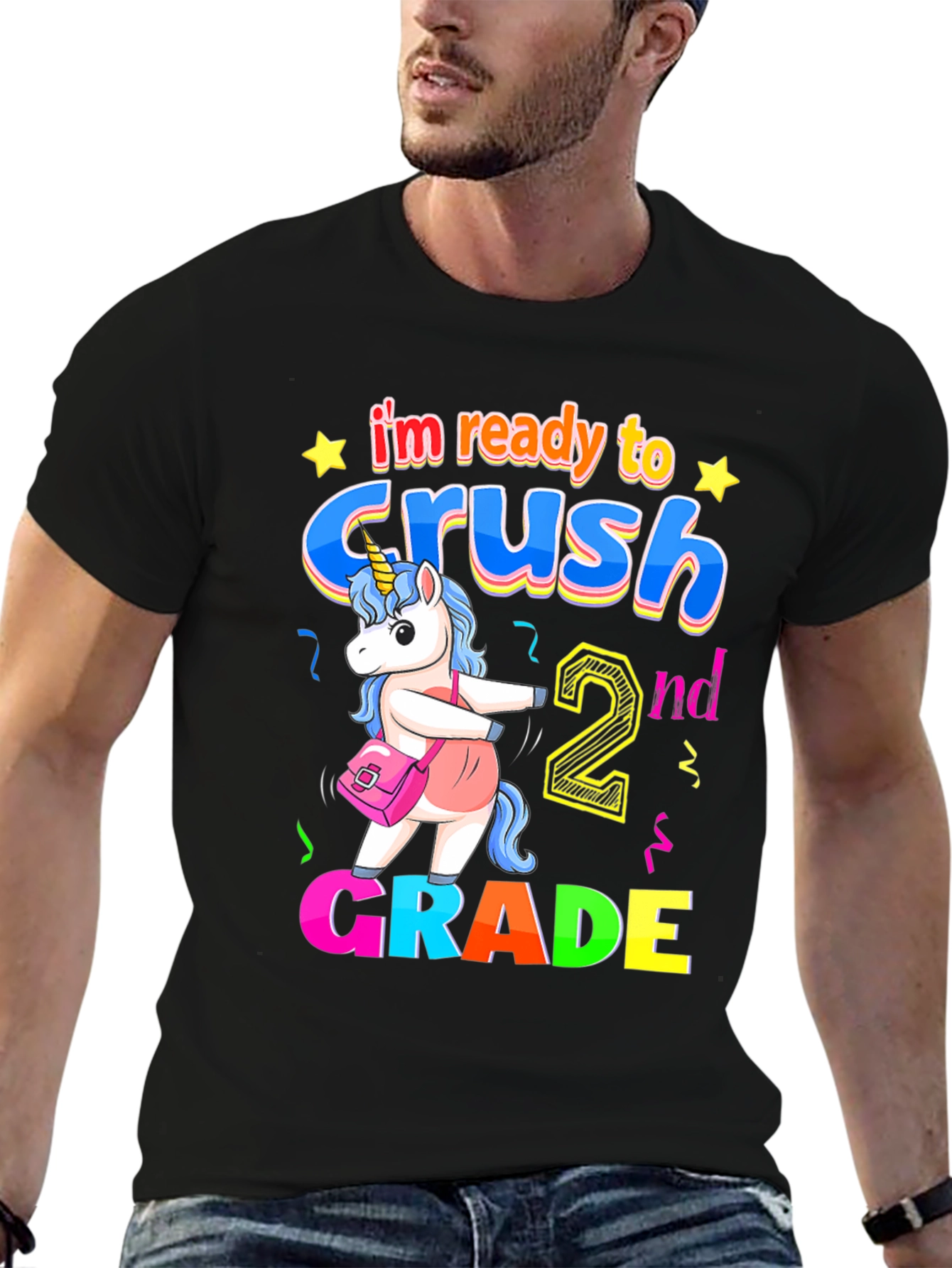 Crush 2nd Grade Unicorn T-Shirt