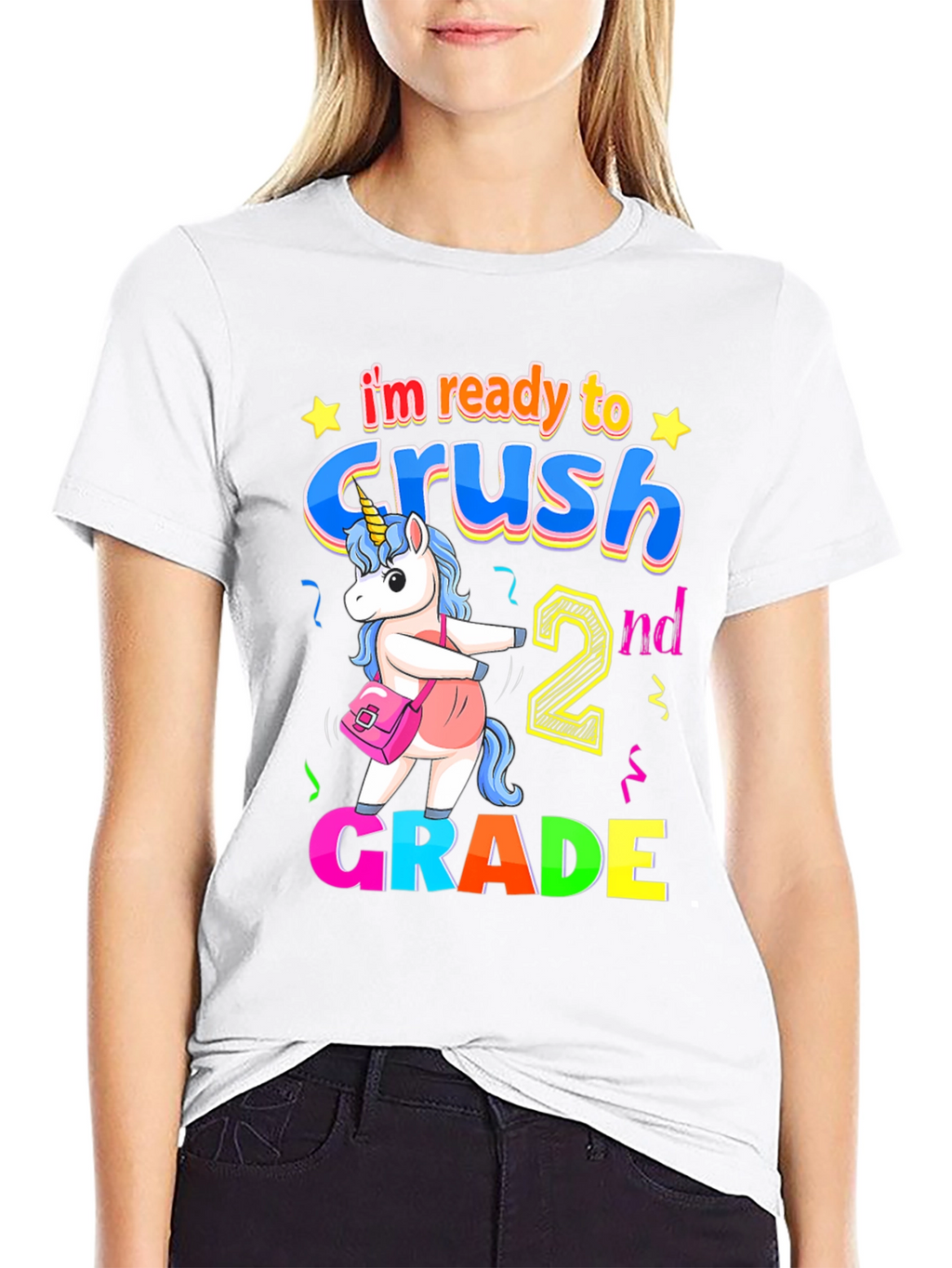 Crush 2nd Grade Unicorn T-Shirt