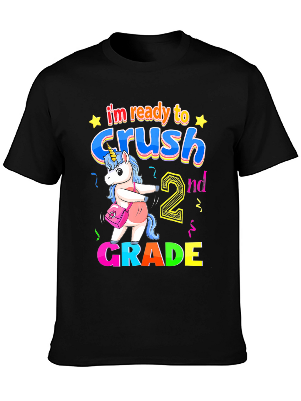 Crush 2nd Grade Unicorn T-Shirt