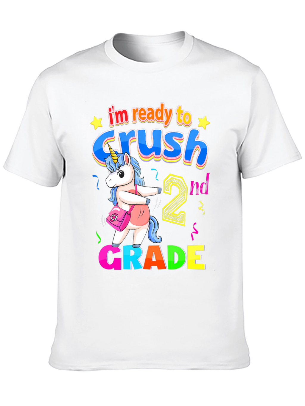 Crush 2nd Grade Unicorn T-Shirt
