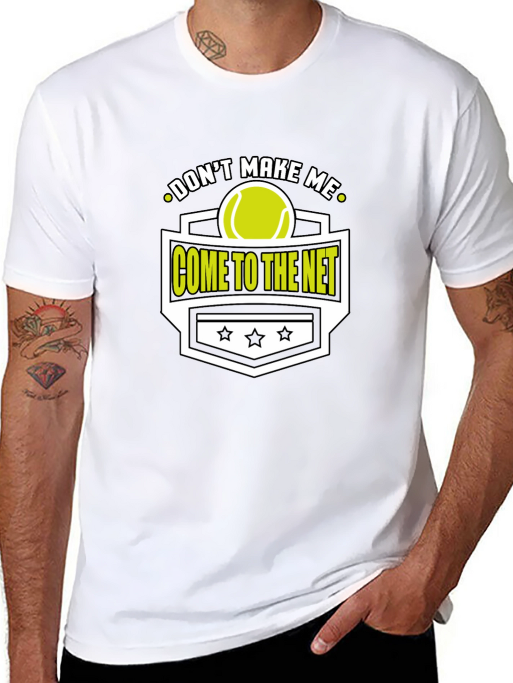 Dont Make Me Come To The Net T-Shirt