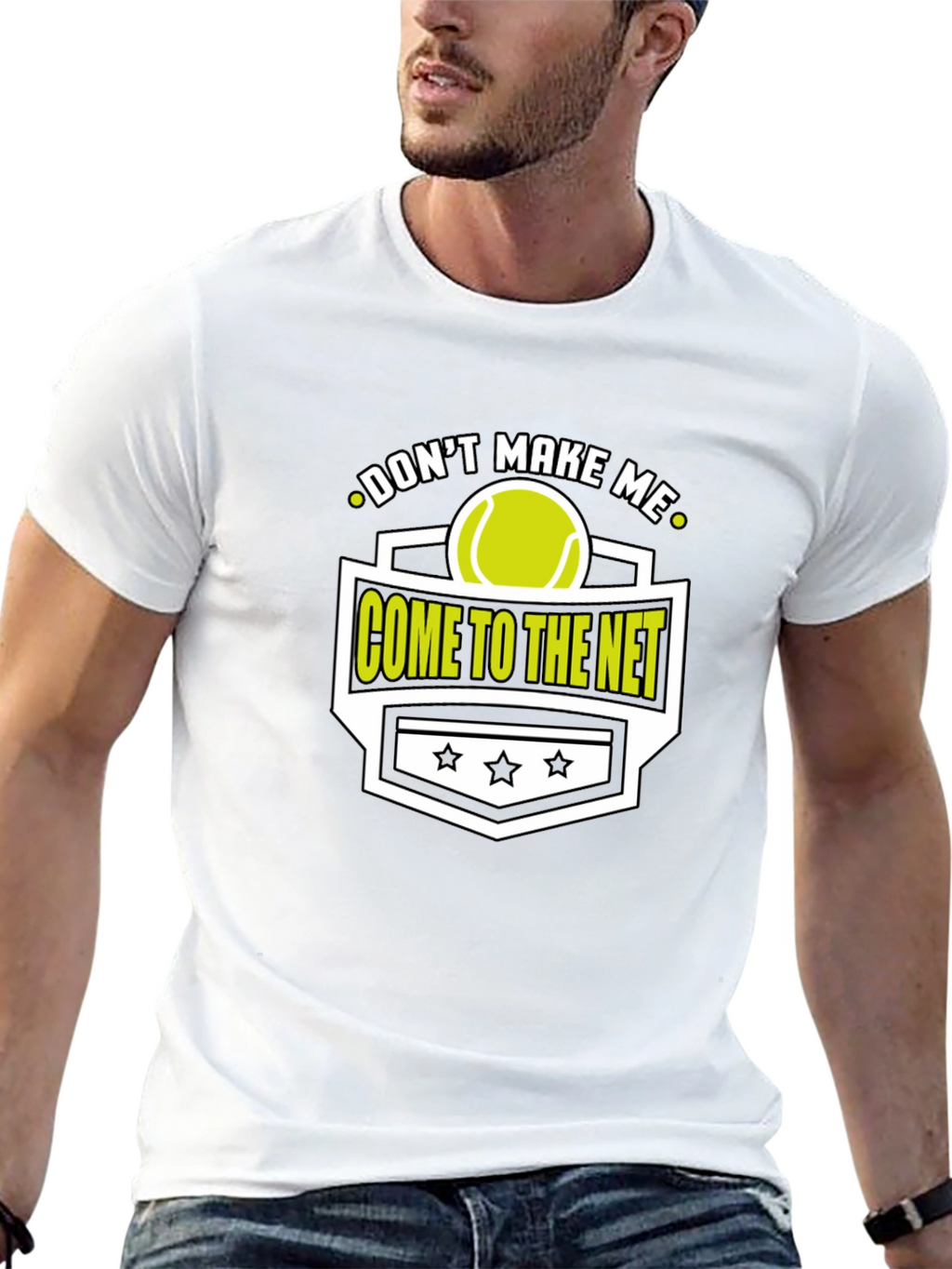Dont Make Me Come To The Net T-Shirt