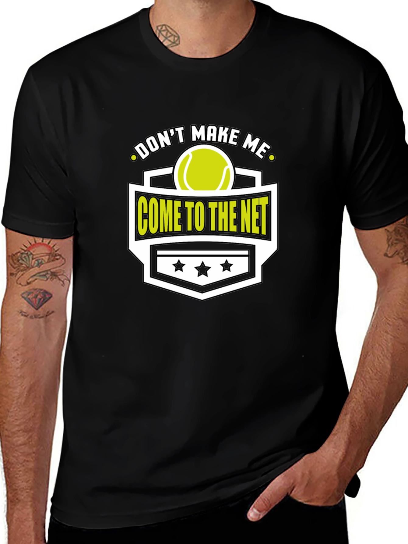 Dont Make Me Come To The Net T-Shirt