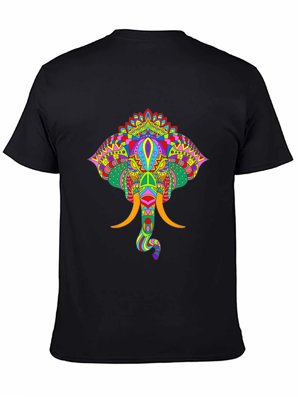 Colorful Elephant Graphic Tee
