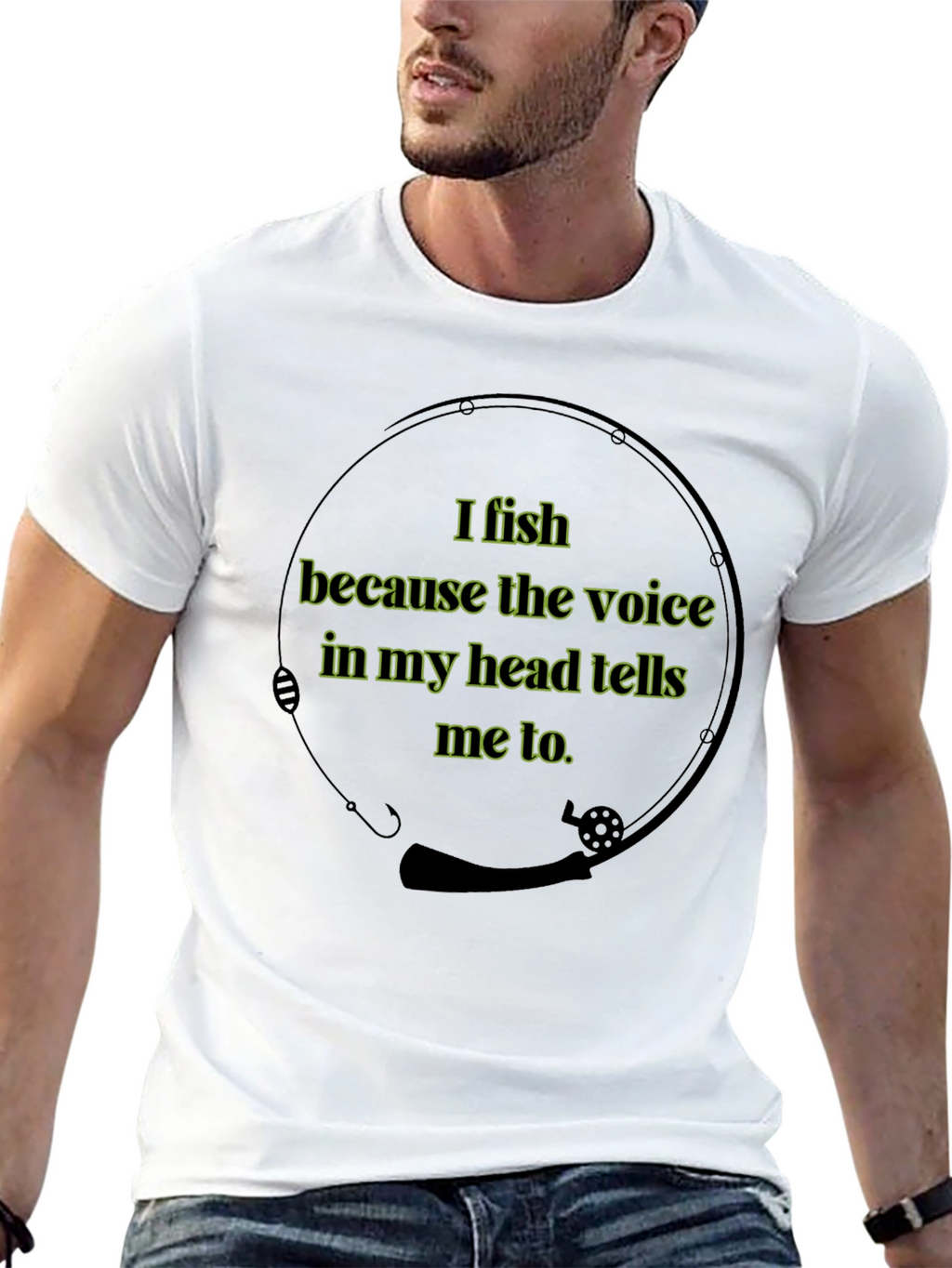 I Fish Because Voice Shirt