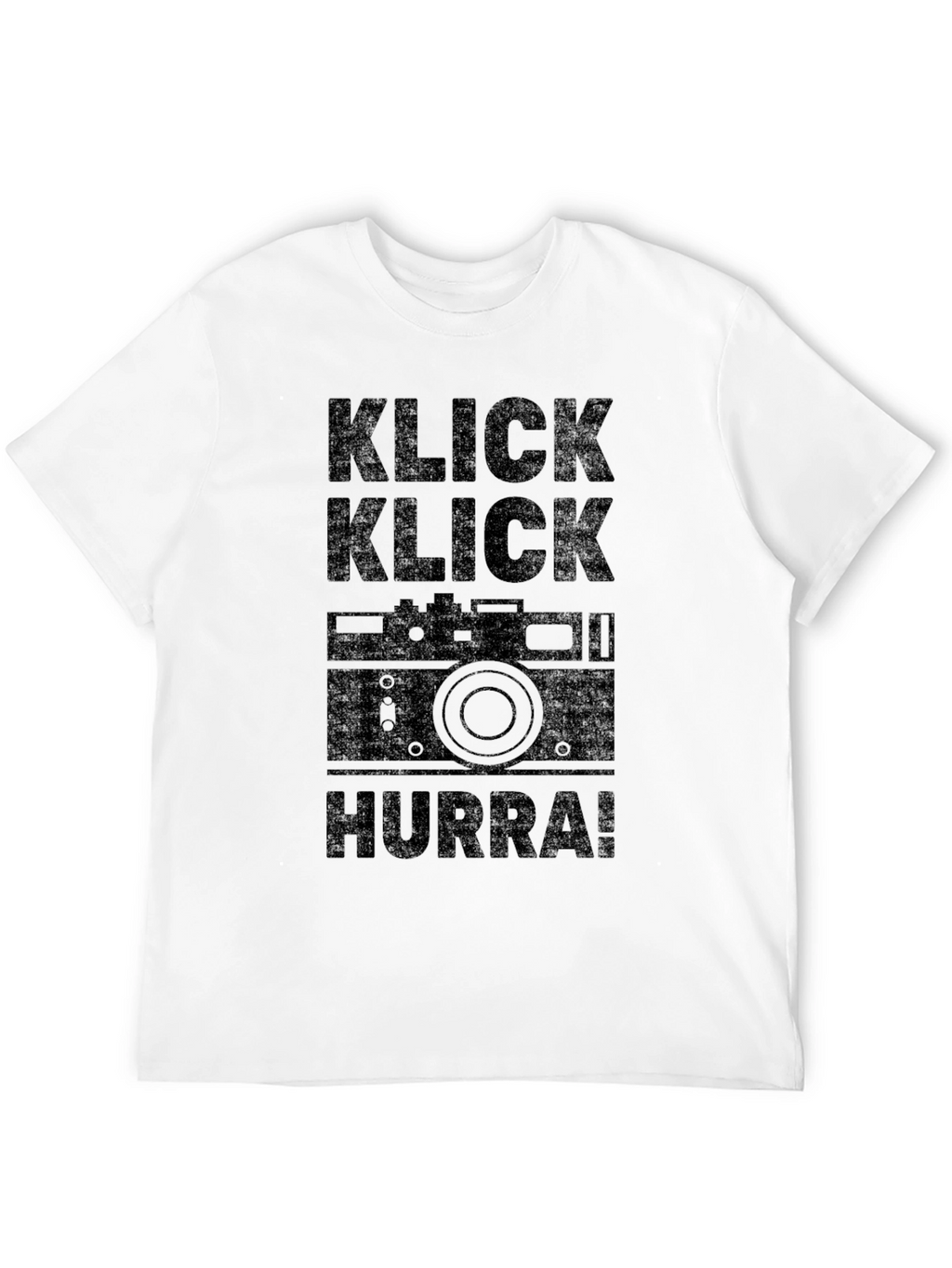 Klick Klick Hurra! Camera Graphic T-Shirt