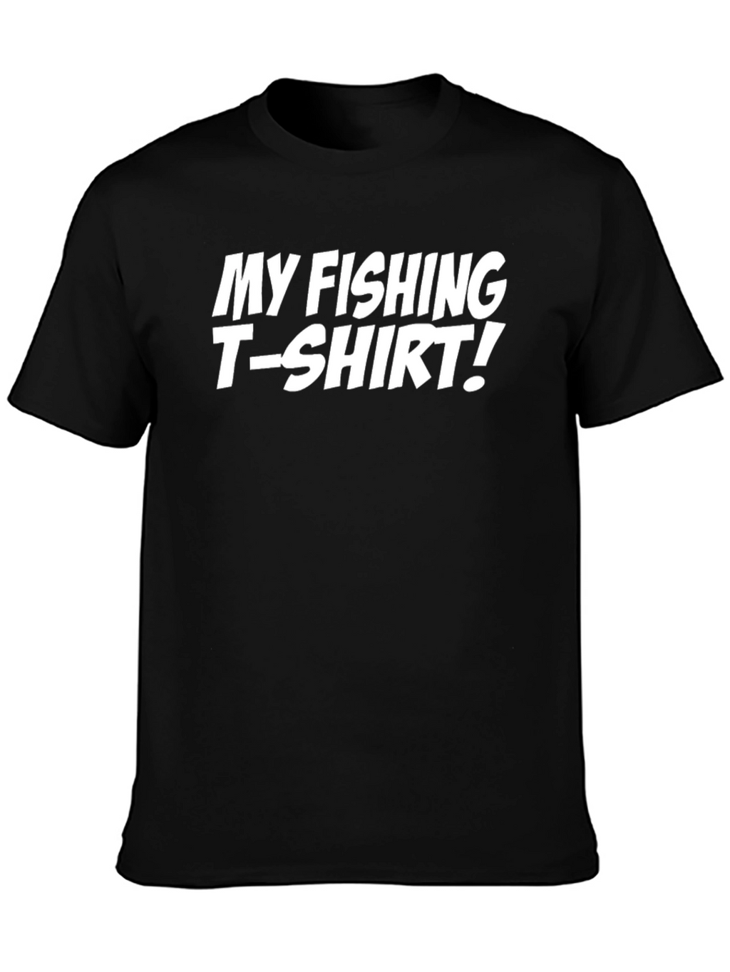 Funny Fishing T-Shirt - Black