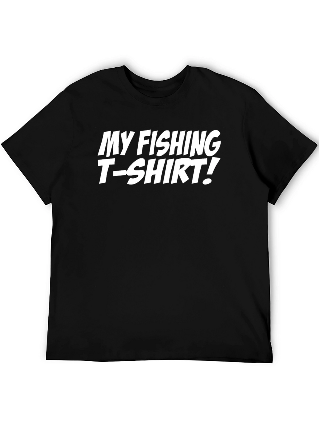 Funny Fishing T-Shirt - Black