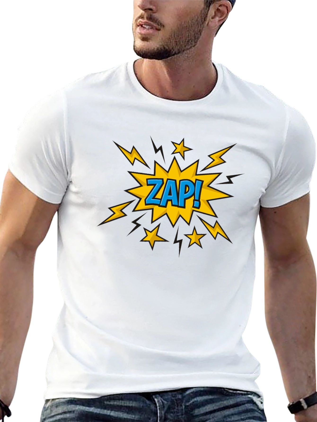 Zap Comic T-Shirt - Bold Graphic Tee