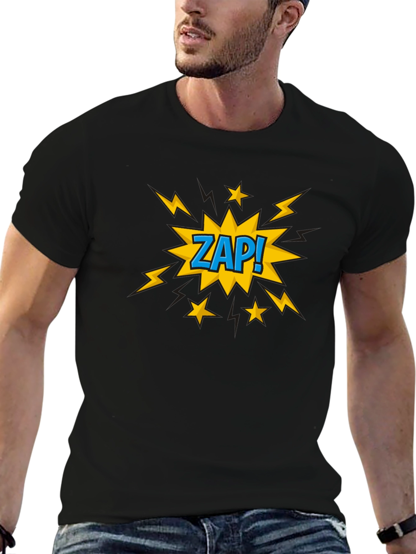 Zap Comic T-Shirt - Bold Graphic Tee
