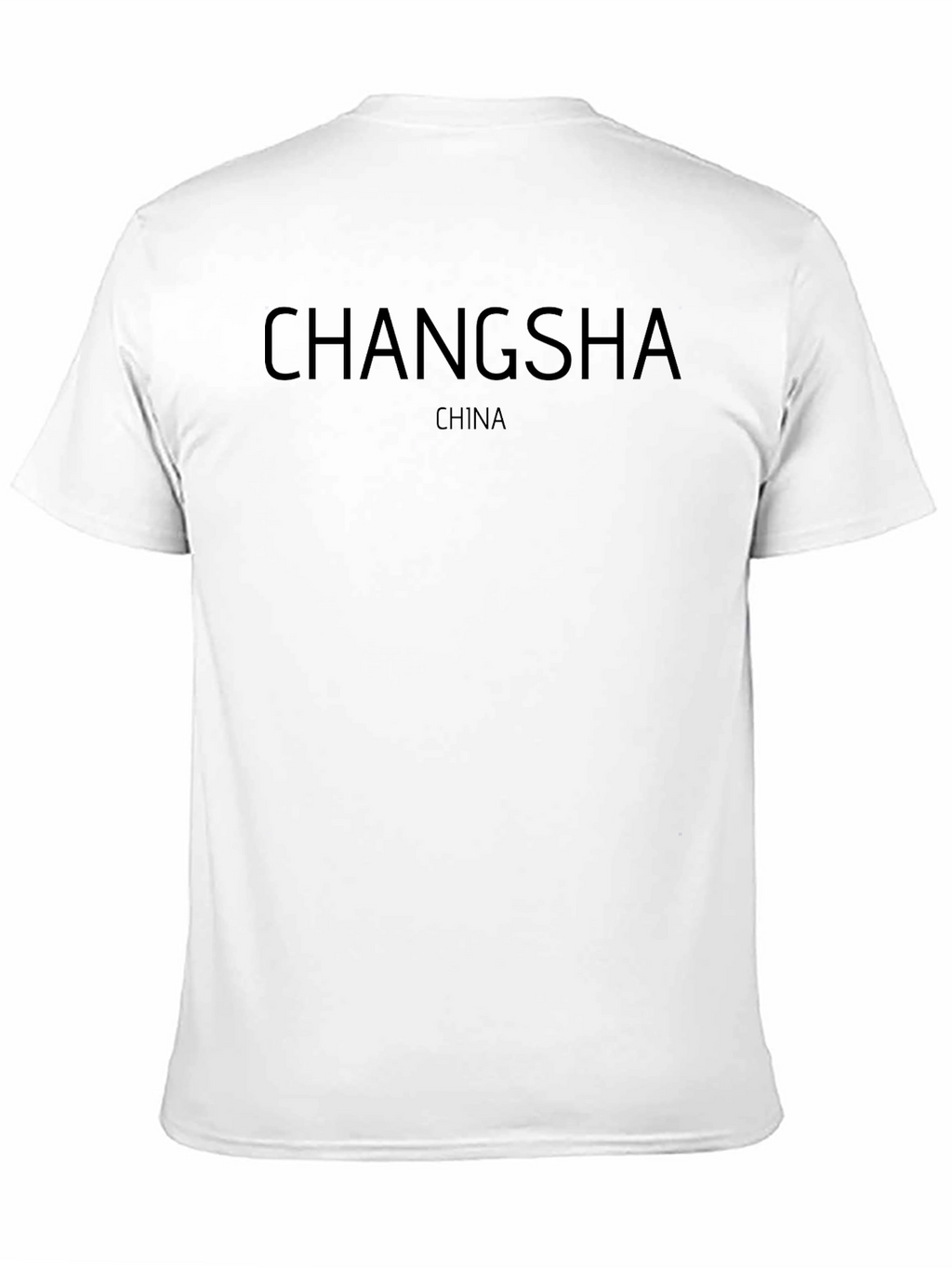 Changsha China Black Graphic T-Shirt