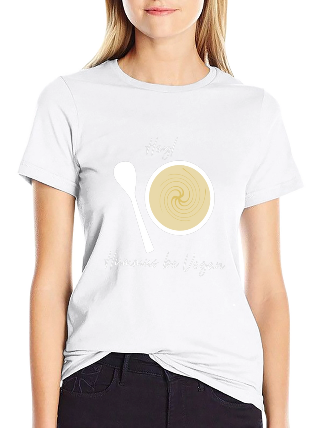 Hummus Be Vegan Graphic Tee