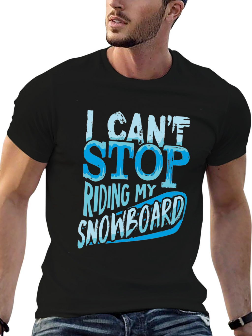 I Cant Stop Riding My Snowboard T-Shirt