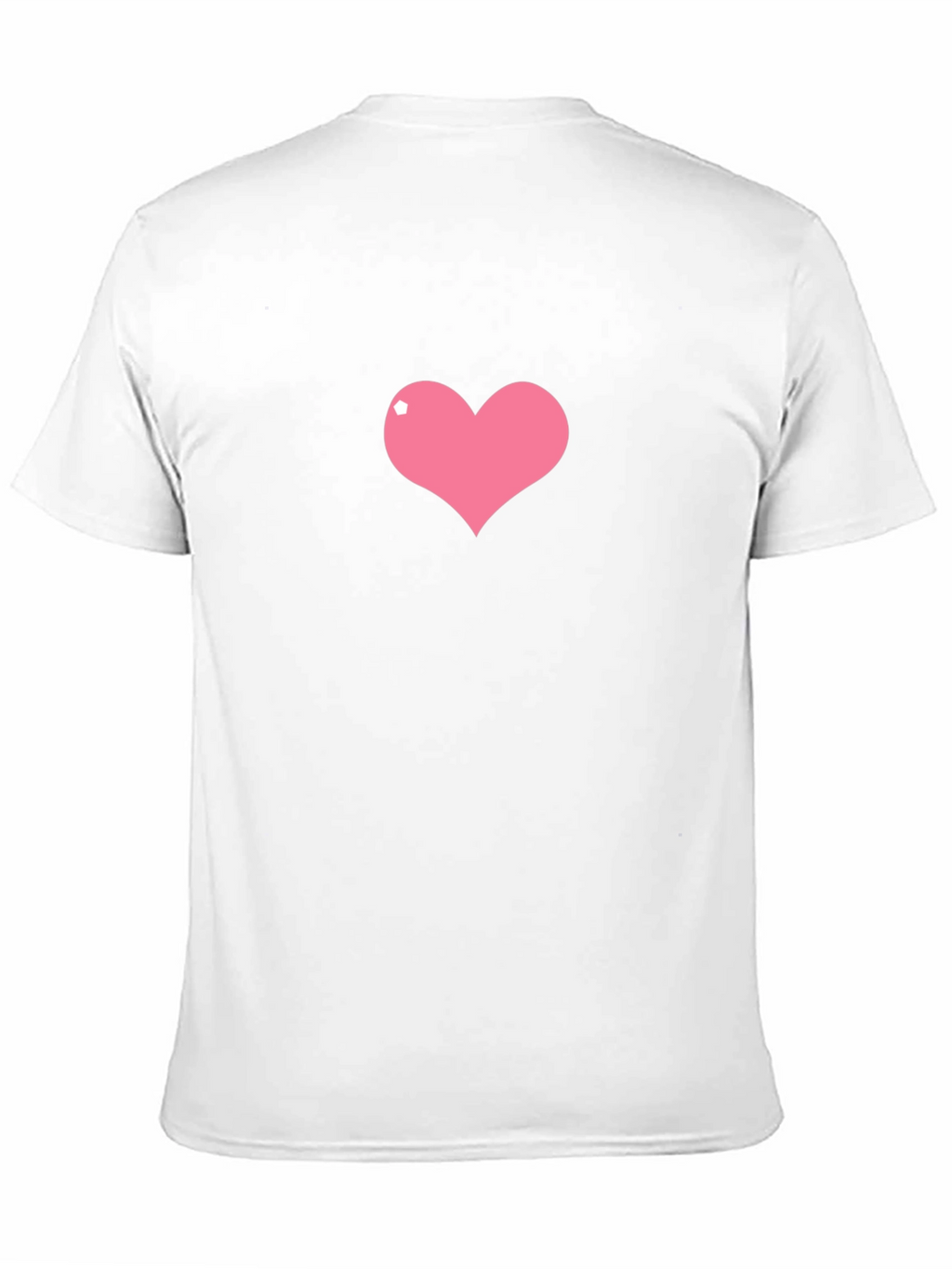 Heart Graphic Black Tee - Stylish Casual Wear