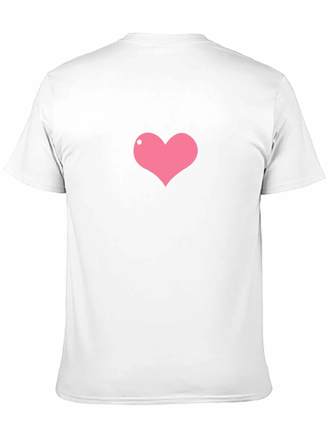 Heart Graphic Black Tee - Stylish Casual Wear
