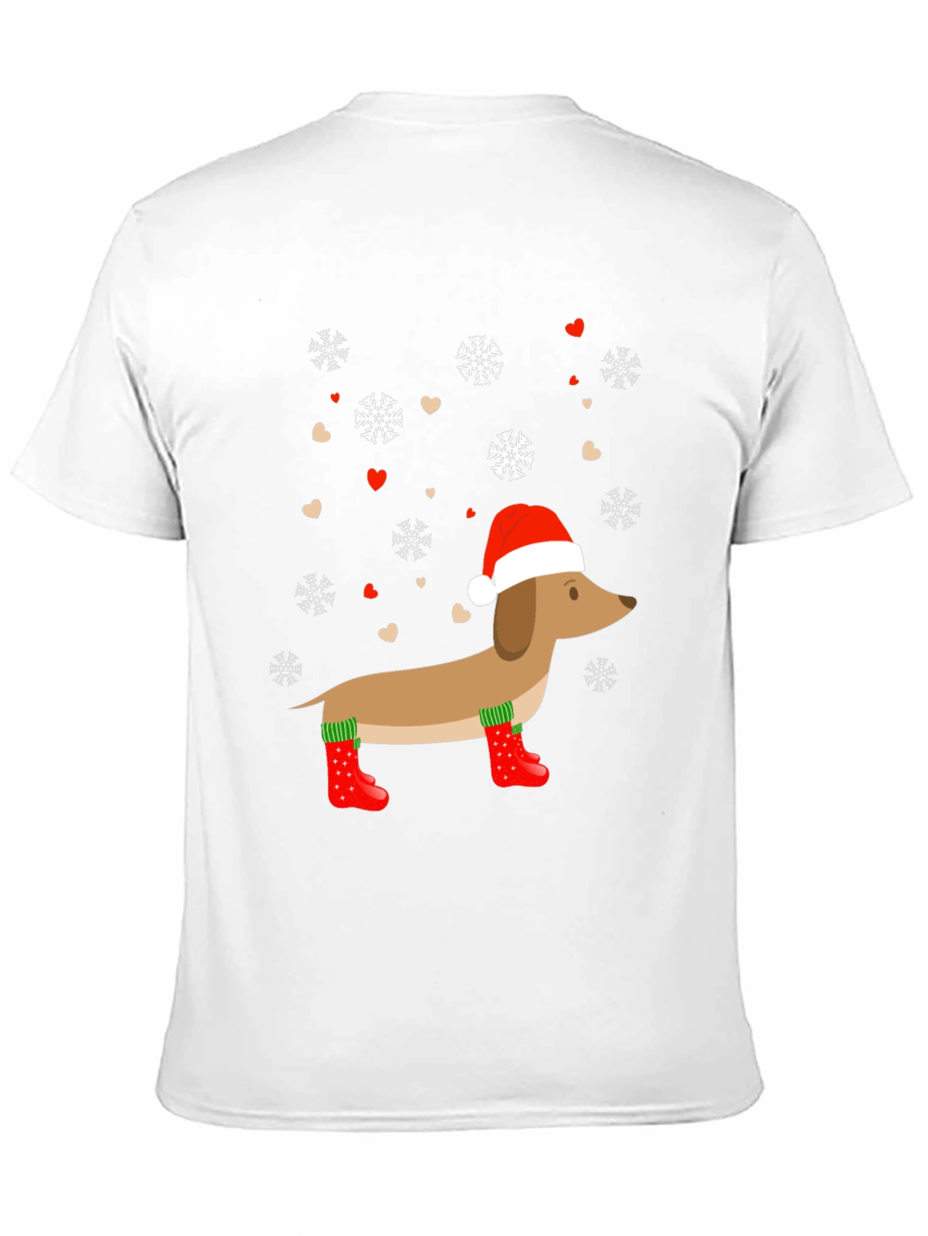 Festive Dachshund Christmas T-Shirt