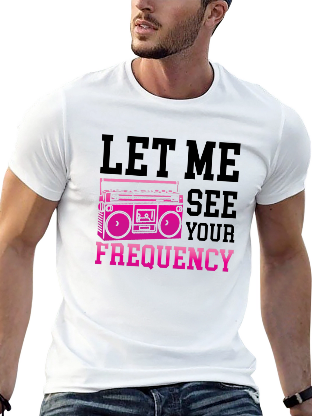 Let Me See Your Frequency Graphic Tee