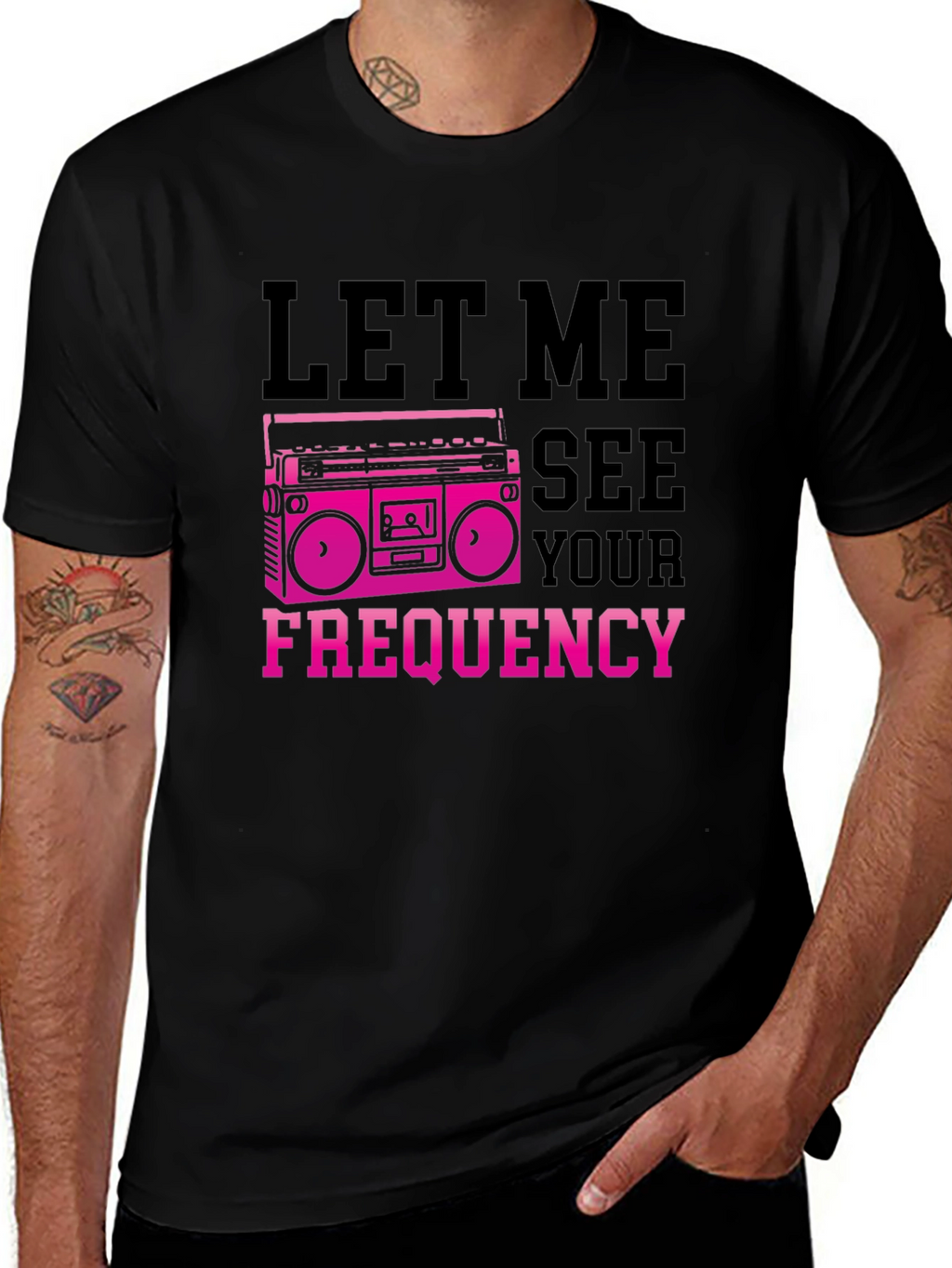 Let Me See Your Frequency Graphic Tee